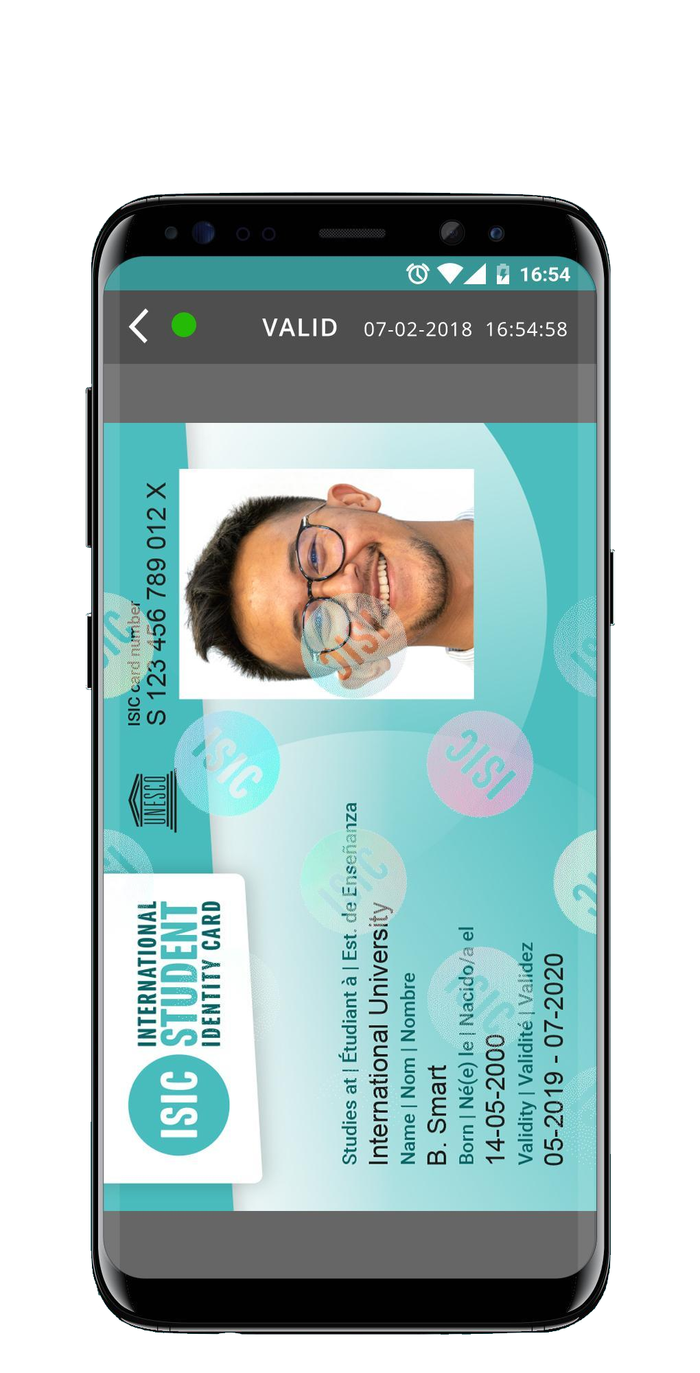 ISIC mobile app